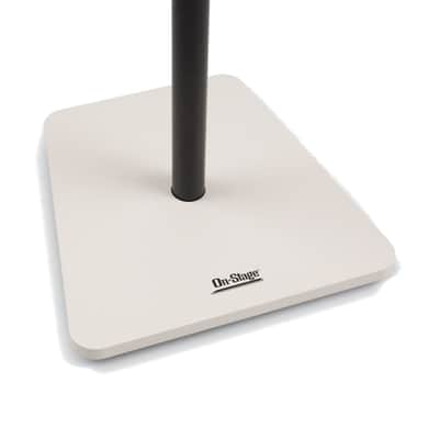 On-Stage SMS7500W Studio Monitor Stands - White image 2