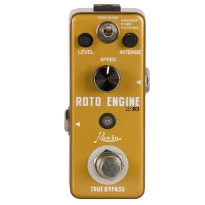 Rowin LEF-3801 Roto Engine Rotary Speaker Sim Phaser/Vibe/Chorus with True Bypass image 3