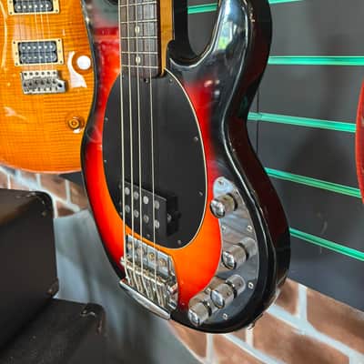 Ernie Ball Music Man StingRay Vintage Sunburst 1991 Electric Bass Guitar image 6