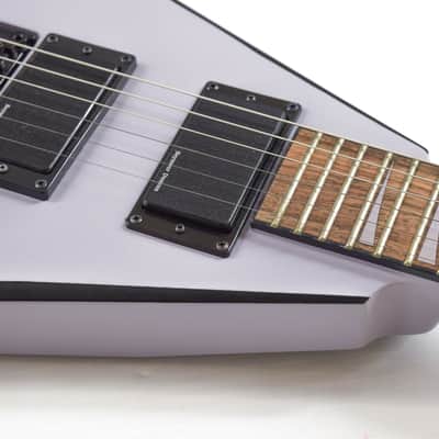 Jackson X Series RRX24 Rhoads - Battle Ship Gray with Black Bevels image 5