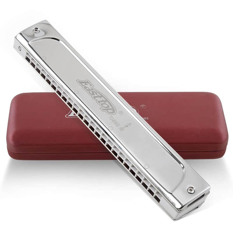 2025 Unbranded Tremolo Harmonica In G, 24 Holes Tremolo Mouth ...