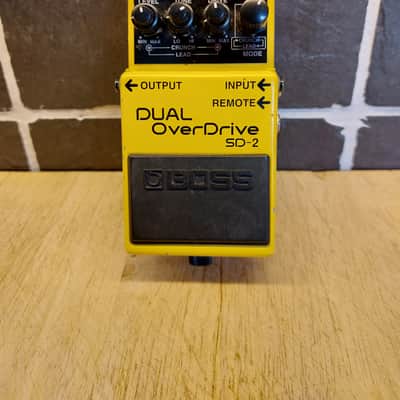 Boss SD-2 Dual OverDrive (Silver Label) 1993 - 1998 - Yellow image 1