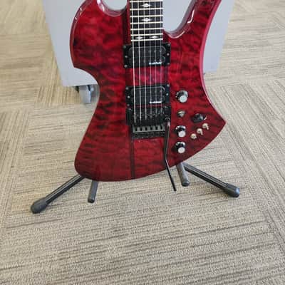 BC RICH Mockingbird ST electric LEFT-HANDED GUITAR Red - LEFTY