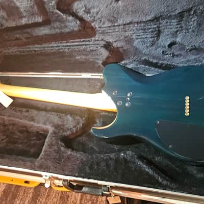 Peavey steve cropper classic tele Blue maple top, mad in USA image 7