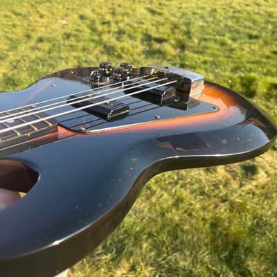 ULTRA RARE 1970's Aria Pro II LB-650 ... SET NECK version (Bill Lawrence Gibson Grabber Humbuckers / 4 Way Gibson Ripper L-9S Rotary Switch / ...) + GIG BAG image 12