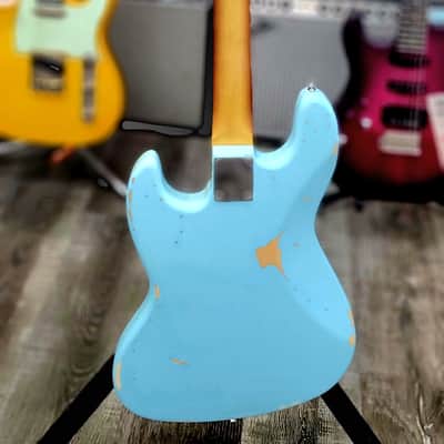 AIO J-Bass Relic - Sonic Blue GS-001 image 12