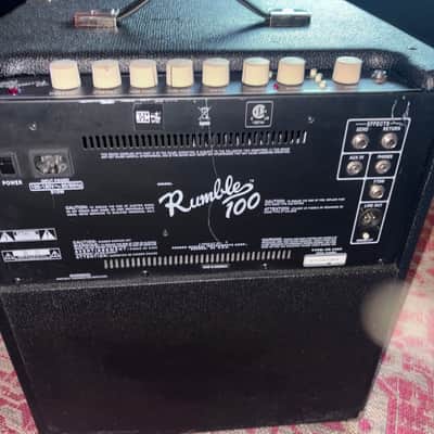 Fender Rumble 100 2019 - Matte black image 5