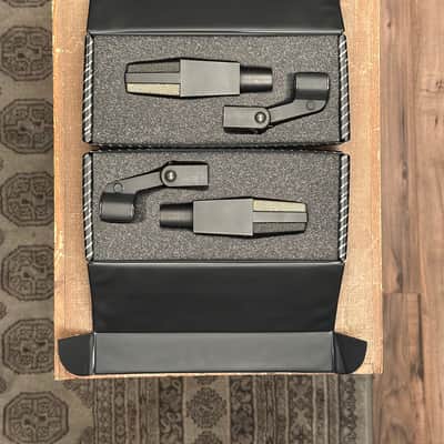 Vintage AKG C414 B ULS Large Condenser Microphones Stereo Pair image 2