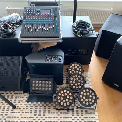 Band PA System & Desk (FBT / Allen & Heath) Full System With Lighting & Monitors image 20