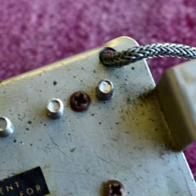 Vintage 1959 Gibson Double Black Long Magnet PAF Pickup 7.81k HOT Les Paul Burst image 9