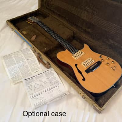 Carvin AE-185 Acoustic/Electric "Hybrid" Semi-Hollow Body - Spruce Top - Made in USA - Free Pro Setup image 24