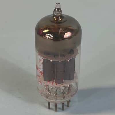 1950s CBS 12AU7A ECC82 Vintage Halo Getter Preamp Tube! T139 image 3