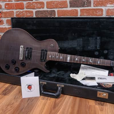 PRS Tremonti Trans black Black Flame Maple Top 2001 w/OHSC (Top Refin) image 2