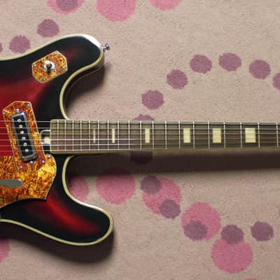 1967 Bruno Royal Artist (Teisco, Kawai) Vintage Hollow Body guitar! image 2