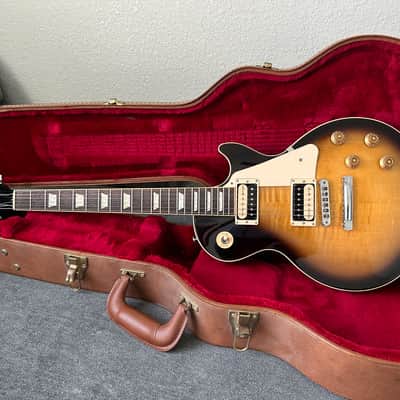 Gibson Les Paul Traditional Pro 3T with Tulip Locking Tuners, Flame Maple Top 2016 - Vintage Sunburst image 3