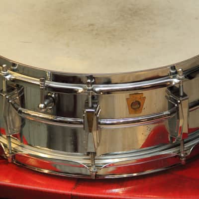 RARE Ludwig Supersensitive Aluminum 14x5"  1967 Chicago image 10