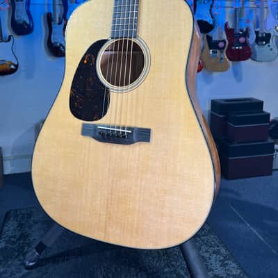 Martin D-18 Left-Handed Acoustic Guitar - Natural GET PLEK'D! 753 image 2