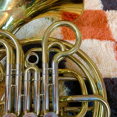 RS Berkeley Double French Horn F/Bb 4 Valve With Case And Mouthpiece (See Video) image 6