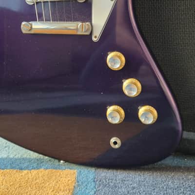 Gibson '65 Non-Reverse Firebird V Custom Shop VOS Stop Bar 2023 - Candy Apple Purple image 7
