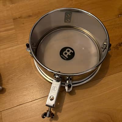 Meinl MIT810CH 8” & 10” Mini Timbales – Chrome 2026 - Chrome image 9