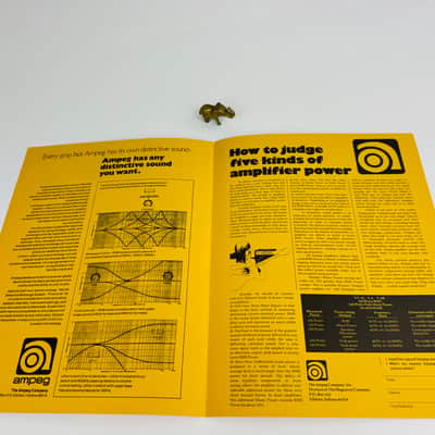 Ampeg "Important Facts" Customer Brochure 1976 image 3