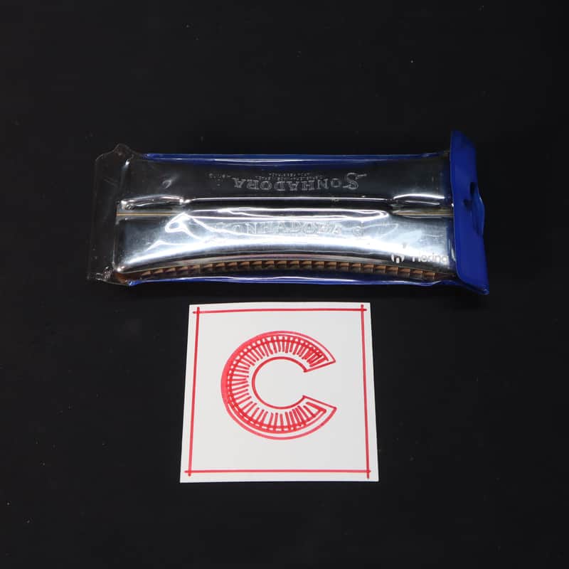 Hohner Sonehadora Double Sided Harmonica - Stainless Steel imagen 1