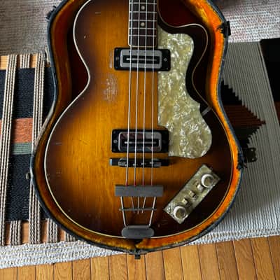 Hofner Club Bass 1967/68 - Sunburst image 10