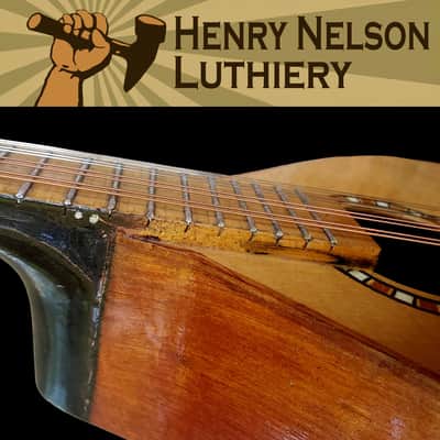 Spanish Style Mandolin Hand Built Small Shop, Flat Top, All Solid Woods, Luthier Restored, Video image 15