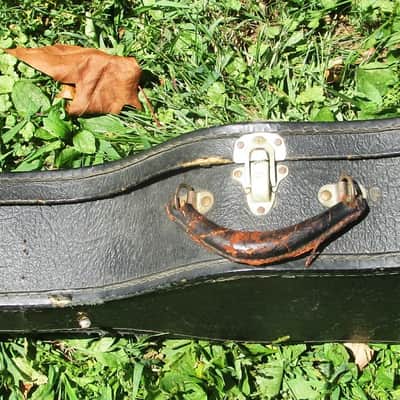 Parlor Guitar Case, 1920's, Good Condition image 2