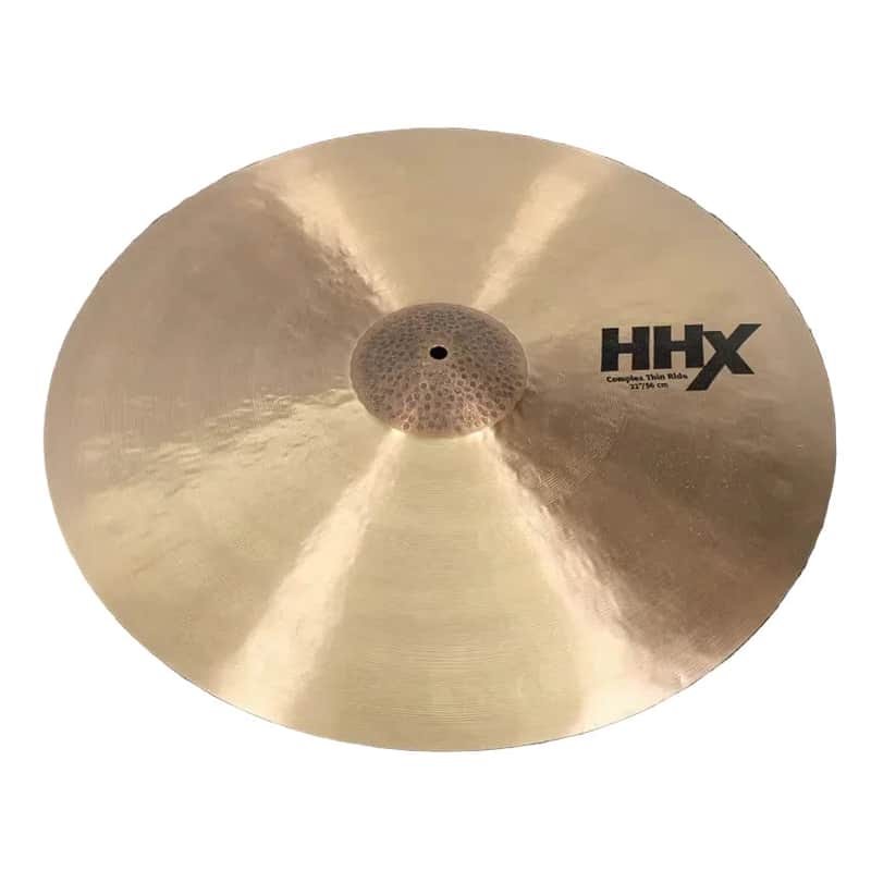Used Sabian HHX Complex Thin Ride Cymbal 22" - Fair image 1