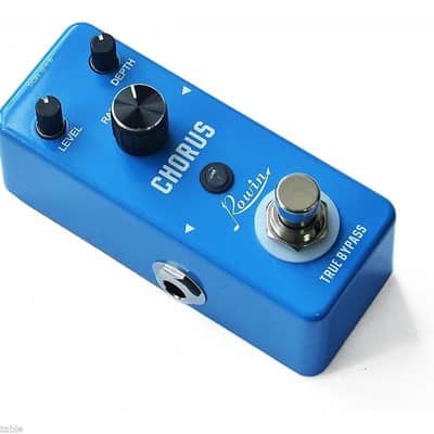 Rowin LEF-304 Analog Chorus uses rare MN3007 CHIP/BBD Guitar Effect Mini Pedal True Bypass image 2