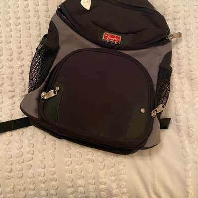 Fender Vintage Fender Promotional Backpack – Rare Fender Employee / Dealer Memorabilia 1990's - Black and Gray image 10
