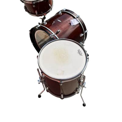 C&C Drums  Maple 3pc Kit in Walnut w/ SKB Hardshell Cases image 4