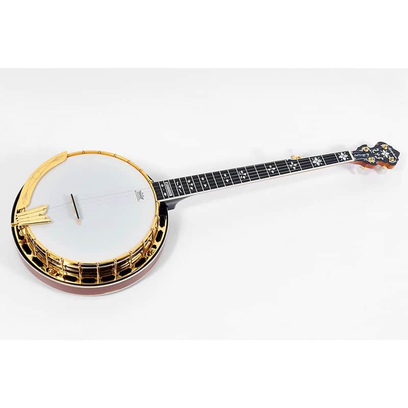 Epiphone Earl Scruggs Signature Golden Deluxe Resonator Banjo - Natural image 1