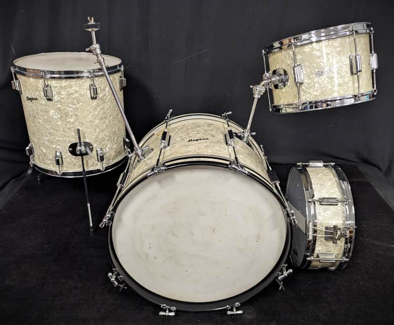 Rogers 4-Piece Combined-Series Shell Pack Vintage 1960s image 1