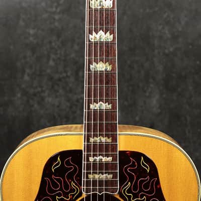 Gibson Custom Ron Wood Signature J-200 Antique Natural Limited Edition 35 of 100 1997 [92227020] (07/27) image 13