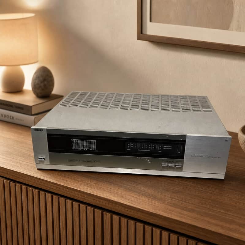 Philips F4238 Rare Vintage Power Amplifier Warranty Tested Hi-Fi Stereo image 1