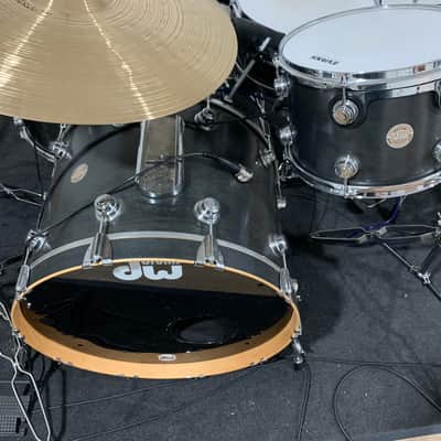 DW Collector’s series 4 piece with May Mic system 2003 - Ebony image 3