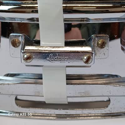 Ludwig 1964#98250 Supraphonic 5x14"Snare Drum Vintage 60s Keystone Badge Chicago image 7