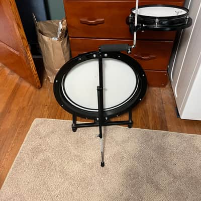 Pearl PCTK1810 Compact Traveler 10 / 18" 2pc Portable Drum Set 2017 - 2020 - Black image 2