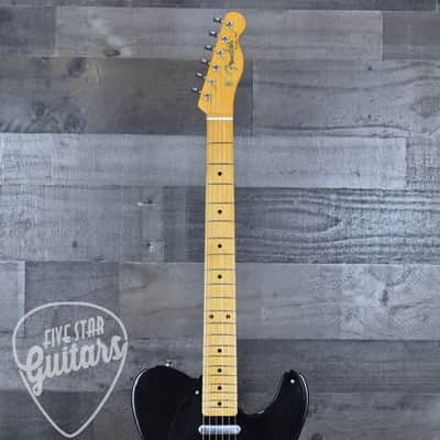 Mint Fender Dealer Exclusive Vintera  Road Worn  '60s Double Esquire -  Black with Deluxe Gig Bag image 4