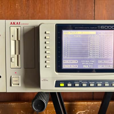 AKAI S6000 V2 MIDI STEREO DIGITAL SAMPLER ver 2.12 IB-S56 USB Interface Board image 3