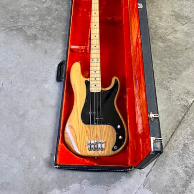 Fender Precision Bass guitar 1978 Natural original vintage USA p image 7