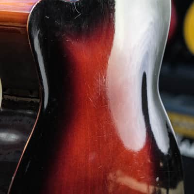 1960s Klira Archtop sunburst image 12