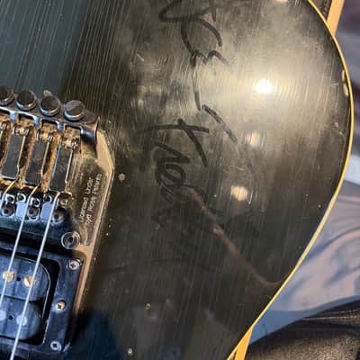 Gibson U-2 / Mach II 1987 - Ebony (KISS) Signed by Ace Frehley image 2