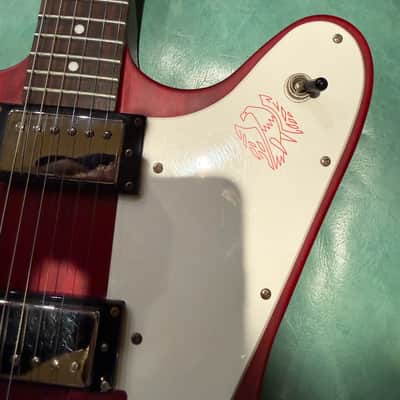 Epiphone "Inspired by Gibson Custom" '63 Firebird V 2026 - Present - Cherry image 7