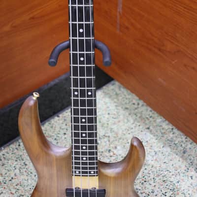 Carvin USA LB70 Bass - Koa Natural Finish - Neck Thru Jazz bass image 3