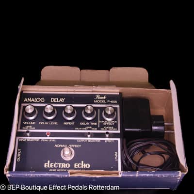 Pearl F-605 Electro Echo Analog Delay with MN3005 BBD s/n 512719 early 80's as used by the Mad Professor ( Studio 1 recordings ) image 11