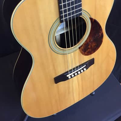 Johnson Carolina II Series JO27 All-Solid Auditorium Acoustic Guitar Natural image 6