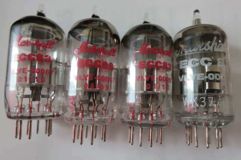 Marshall ECC83/12AX7 Preamp tubes/valves image 1